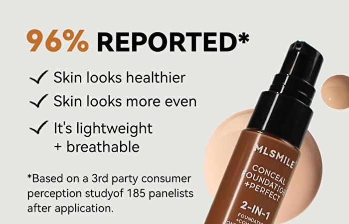 2-in-1 Conceal Foundation (1-3) - #02 - 20ml