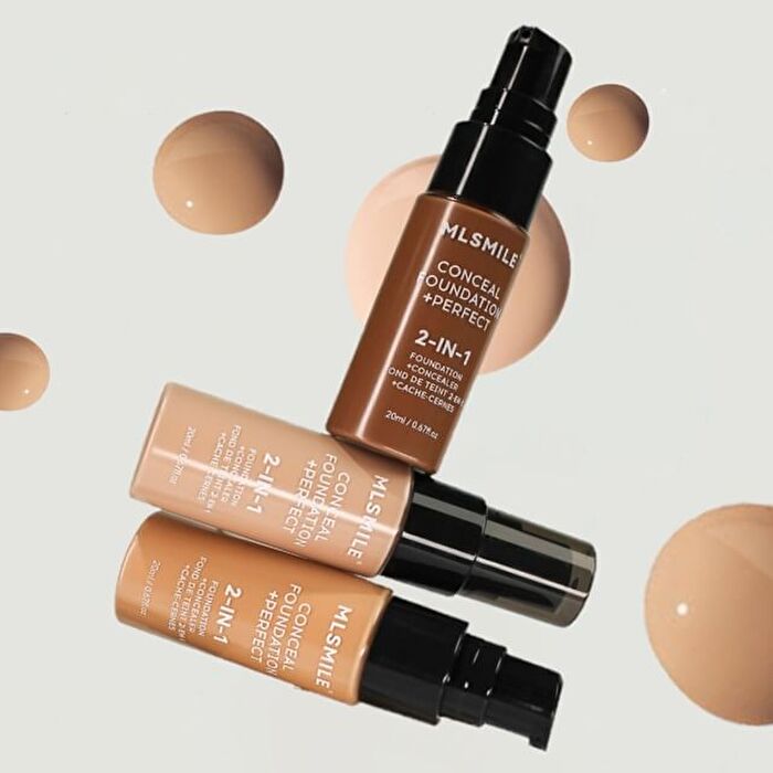 2-in-1 Conceal Foundation (1-3) - #02 - 20ml