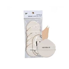 Heveblue Organic Cover Cell Puff Set - 5 pcs