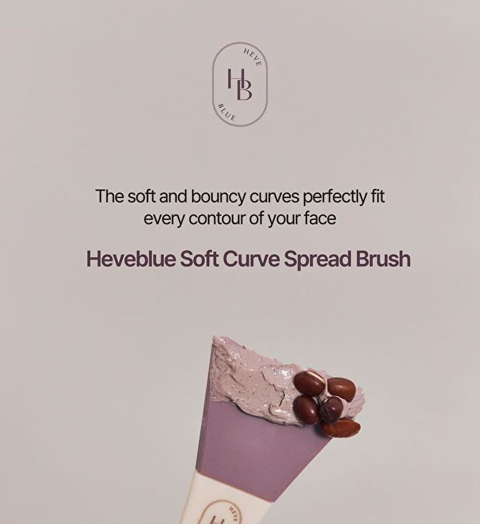 Heveblue Soft Curve Spread Brush - 1 pc