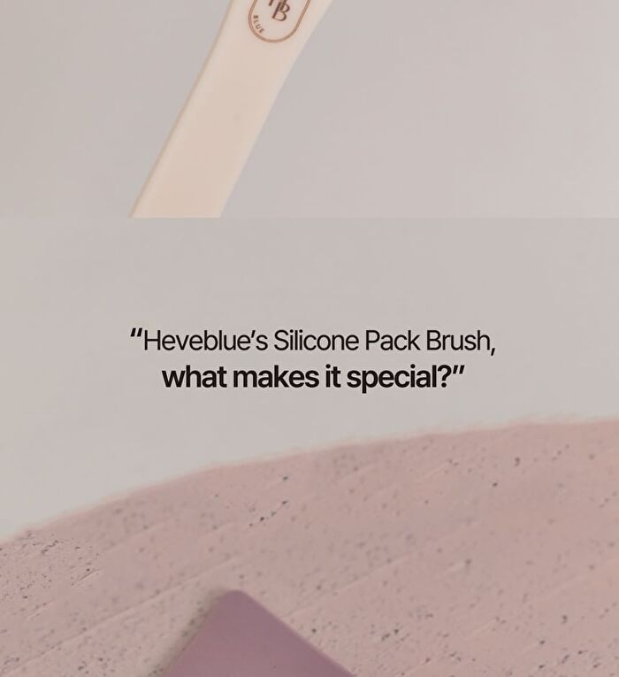 Heveblue Soft Curve Spread Brush - 1 pc