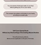 Heveblue Soft Curve Spread Brush - 1 pc