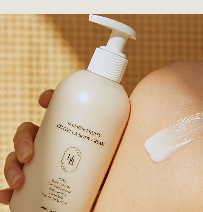 Heveblue Salmon Fruity Centella Body Cream - 300ml