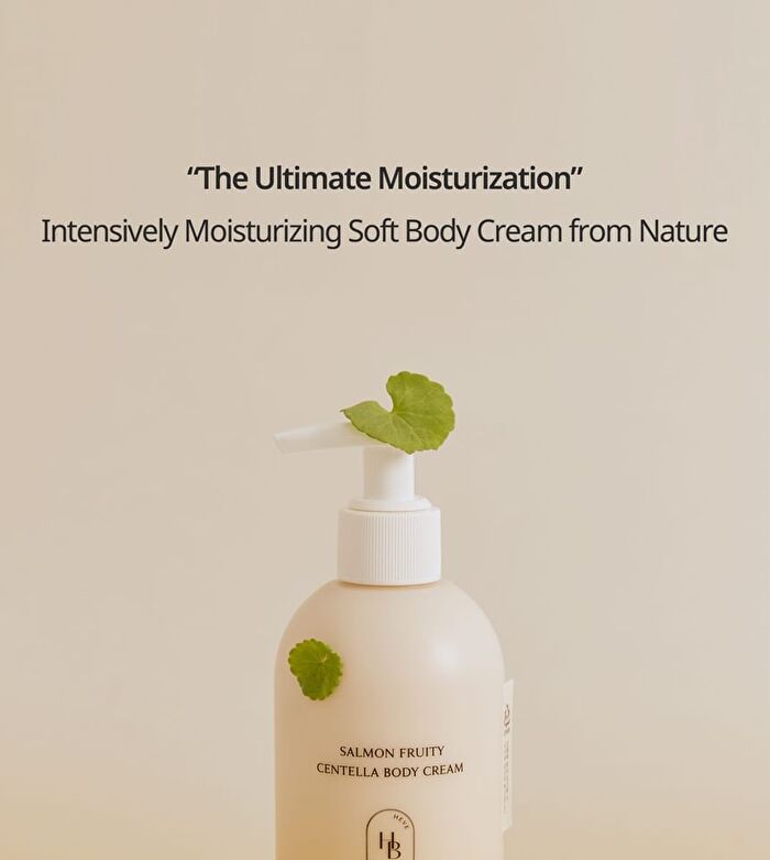 Heveblue Salmon Fruity Centella Body Cream - 300ml