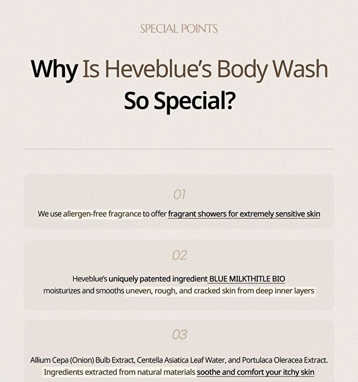 Heveblue Salmon Fruity Centella Body Wash - 300ml