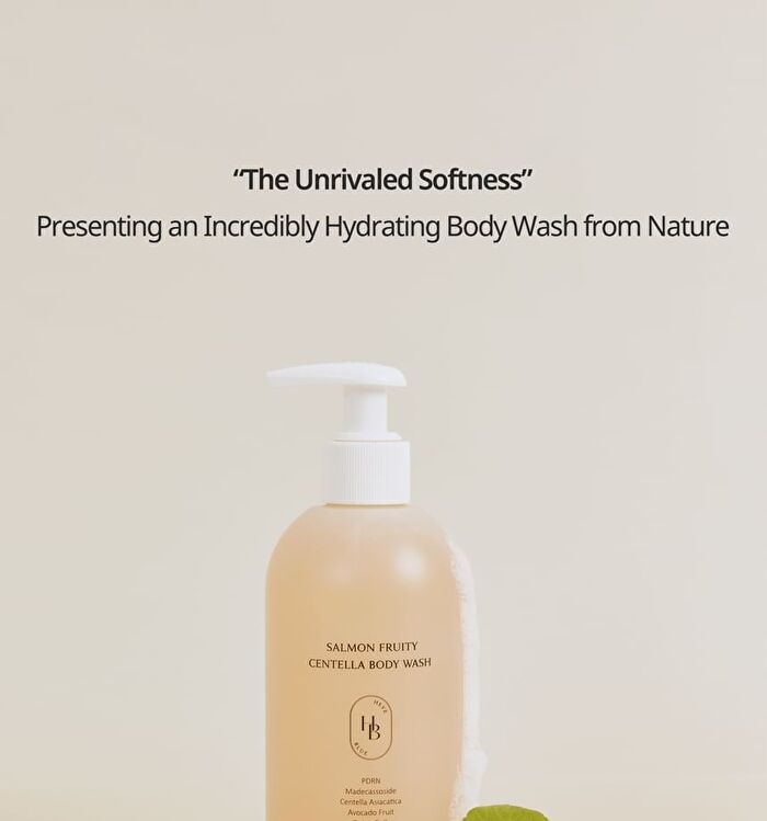 Heveblue Salmon Fruity Centella Body Wash - 300ml