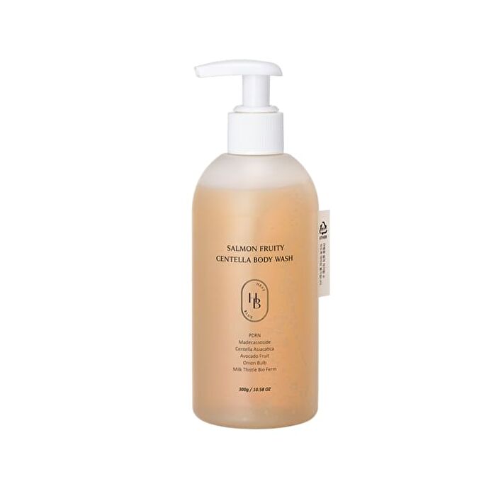 Heveblue Salmon Fruity Centella Body Wash - 300ml