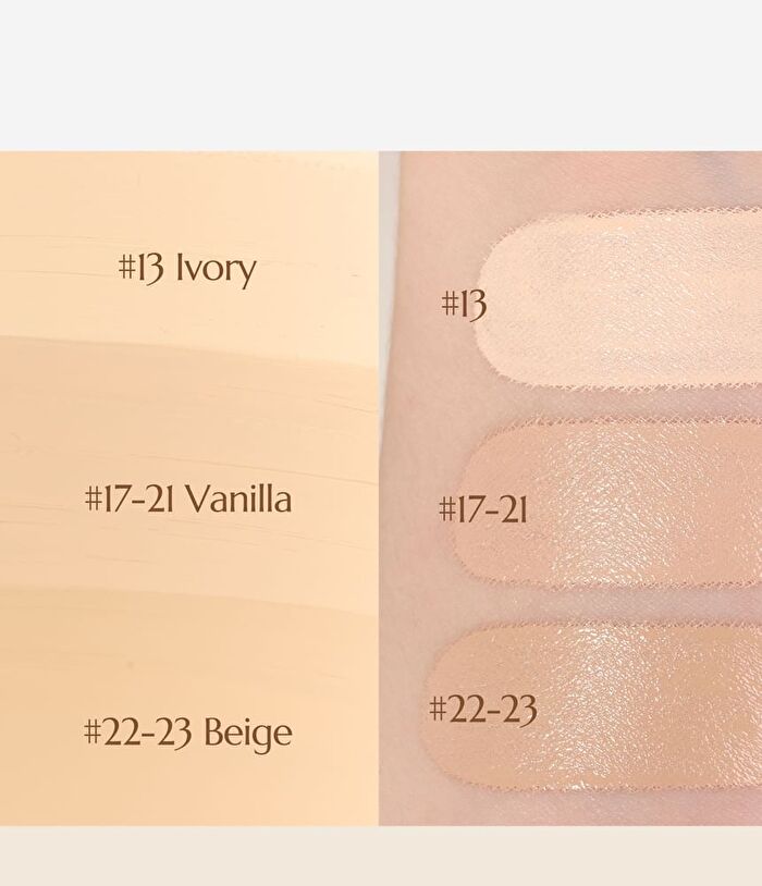 Heveblue Penta Berry Panthenol Repair Concealer - 3 Colors - #17-21 Vanilla
