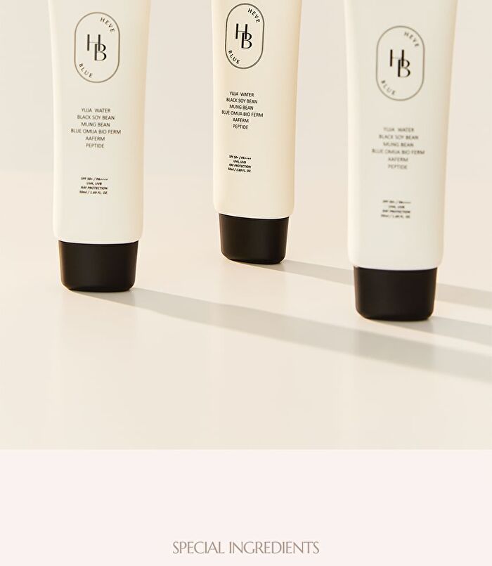 Heveblue Black Yuja Bean Water Sun Essence - 50ml