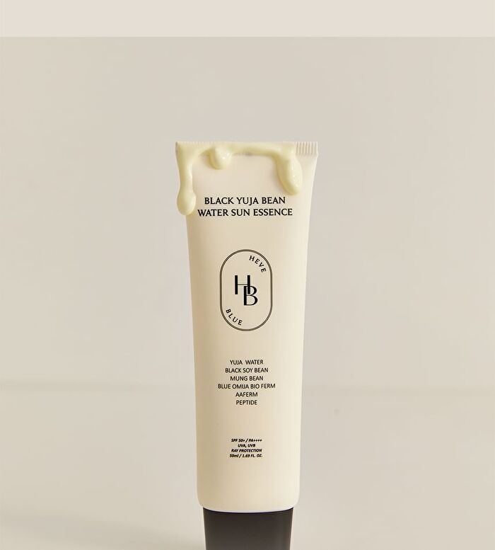 Heveblue Black Yuja Bean Water Sun Essence - 50ml