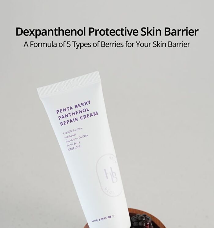 Heveblue Penta Berry Panthenol Repair Cream - 50ml