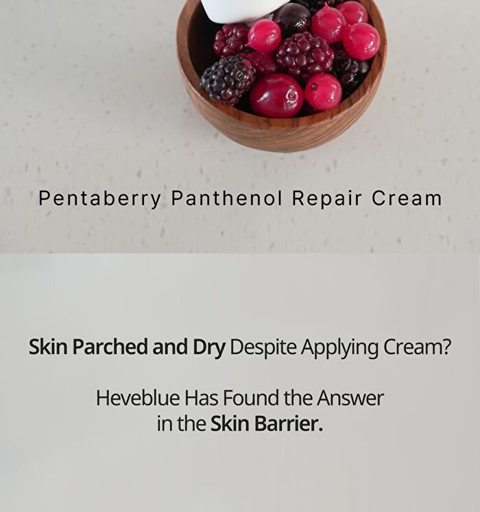 Heveblue Penta Berry Panthenol Repair Cream - 50ml