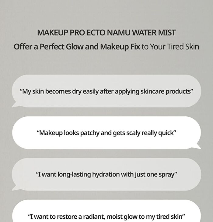 Heveblue Makeup Pro Ecto Namu Water Mist - 50ml