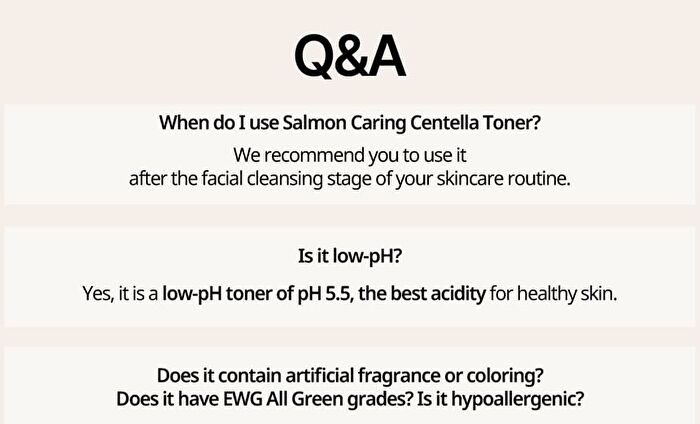 Heveblue Salmon Caring Centella Toner - 200ml