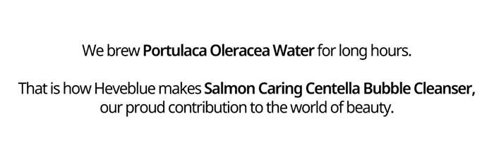 Heveblue Salmon Caring Centella Bubble Cleanser - 200ml