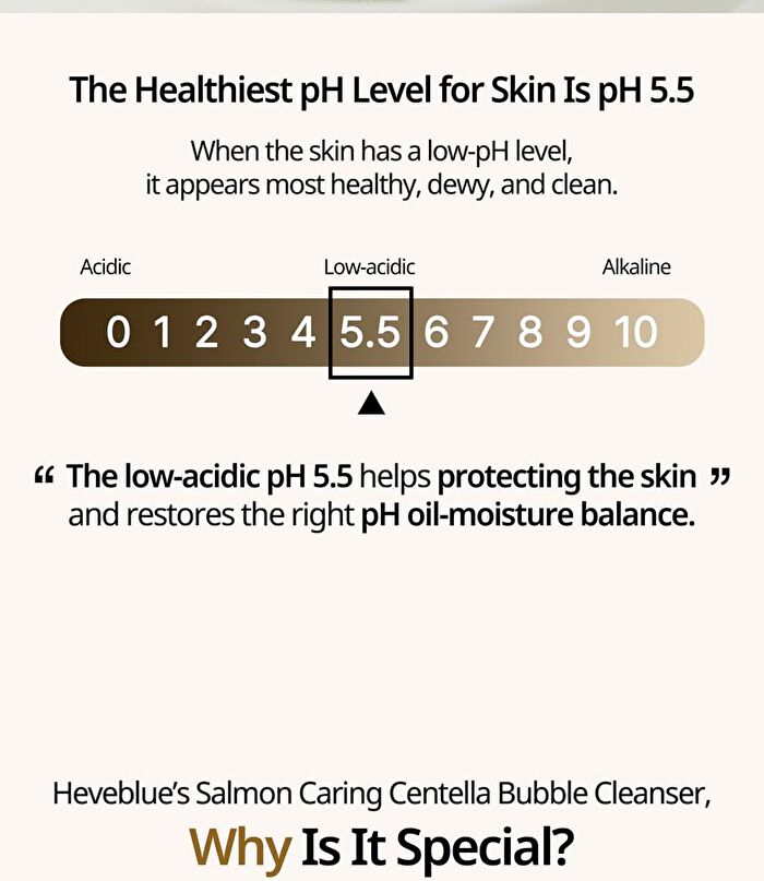 Heveblue Salmon Caring Centella Bubble Cleanser - 200ml