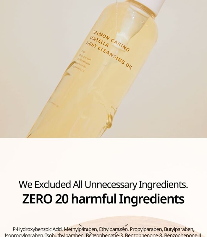 Salmon Caring Centella Light Cleansing Oil - 240ml
