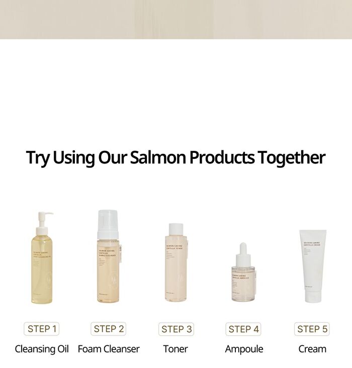 Salmon Caring Centella Light Cleansing Oil - 240ml