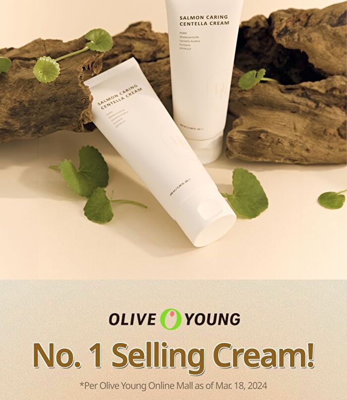 Heveblue Salmon Caring Centella Cream - 2025 Version - 100ml
