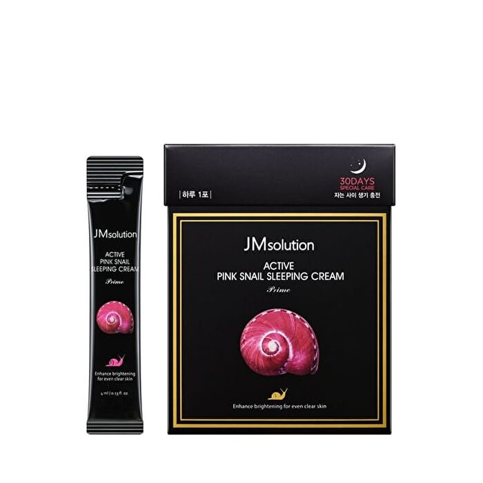 Active Pink Snail Sleeping Cream Prime - 4ml x 30 pcs