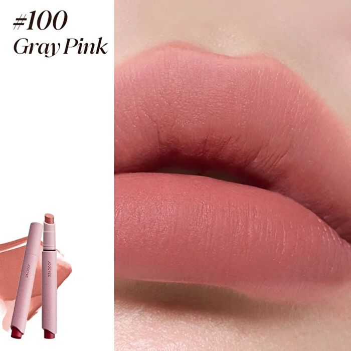 Joocyee Pinky Shade Velvet Rouge - 4 Colors - #111 Leather Pink - 3g