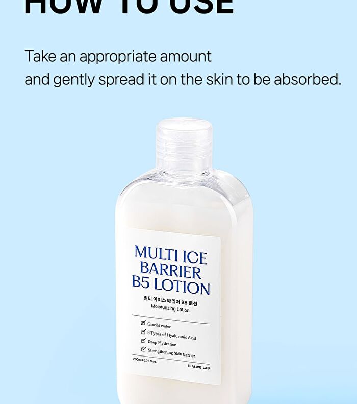 Multi Ice Barrier B5 Lotion - 2025 Version - 200ml