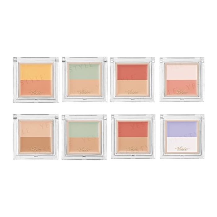 Visee Color Duo Trick Concealer - 06 Green Trick (Light Beige)