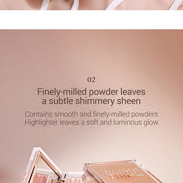 Prism Highlighter - 6 Colors - 2025 Version - #02 Fairy Pink