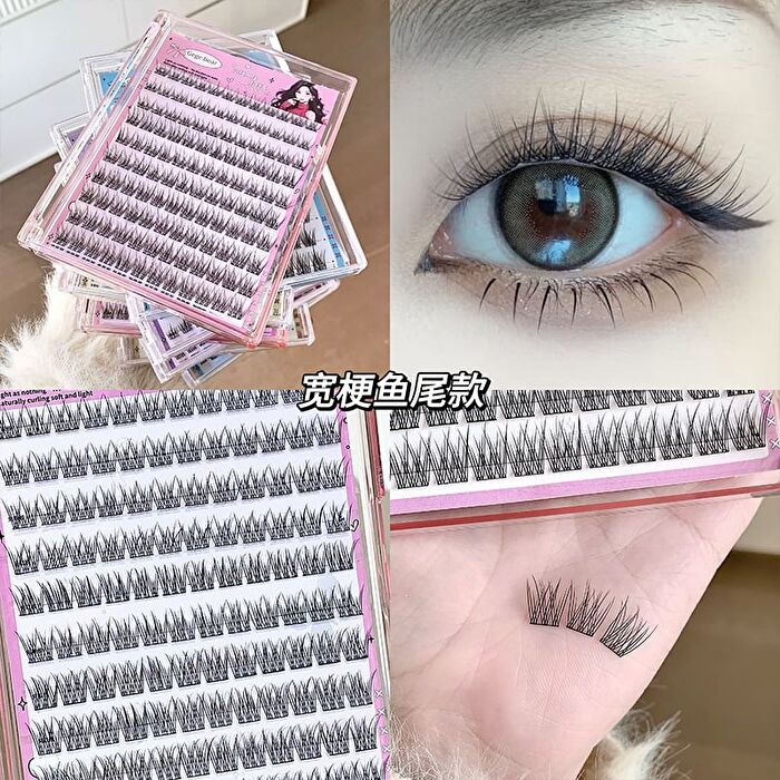 Glue Free False Eyelashes - Fishtail - #Fishtail