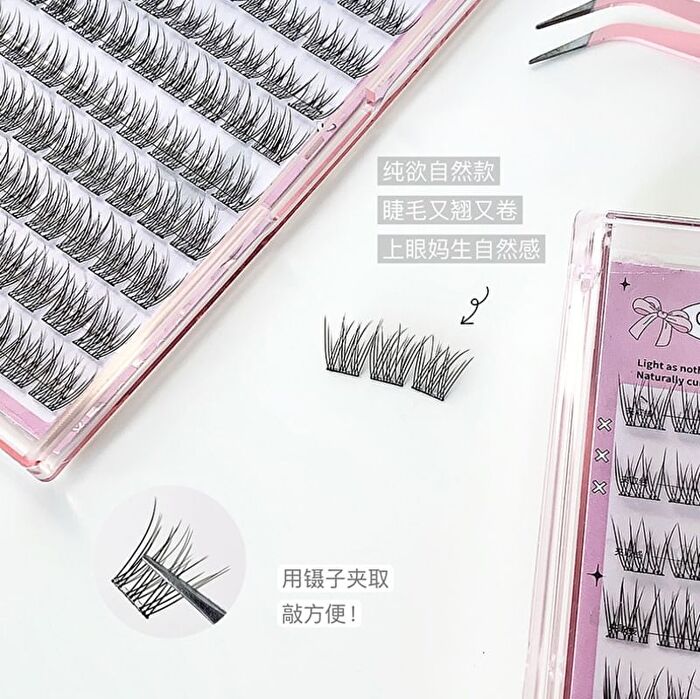 Glue Free False Eyelashes - Fishtail - #Fishtail