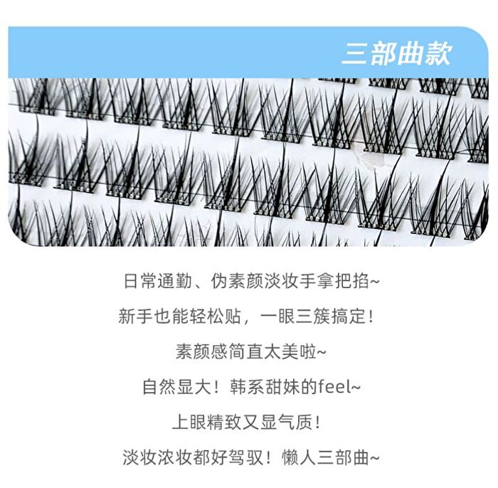 Glue Free False Eyelashes - Trilogy - #Trilogy