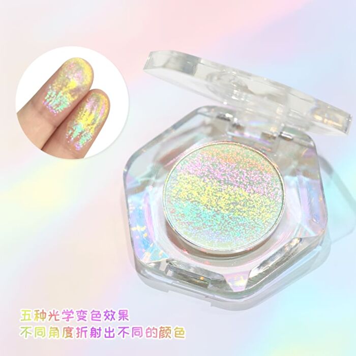 Rainbow Holographic 5-Color Chameleon Eyeshadow - #Rainbow Highlight - 1.5g
