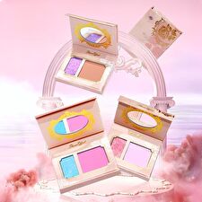 SheenEffect Chameleon Highlighter & Blush Palette - 4 Types - #S3 Sweet Berry - 4.6g