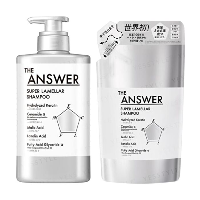 THE ANSWER Super Lamellar Shampoo - 320ml Refill