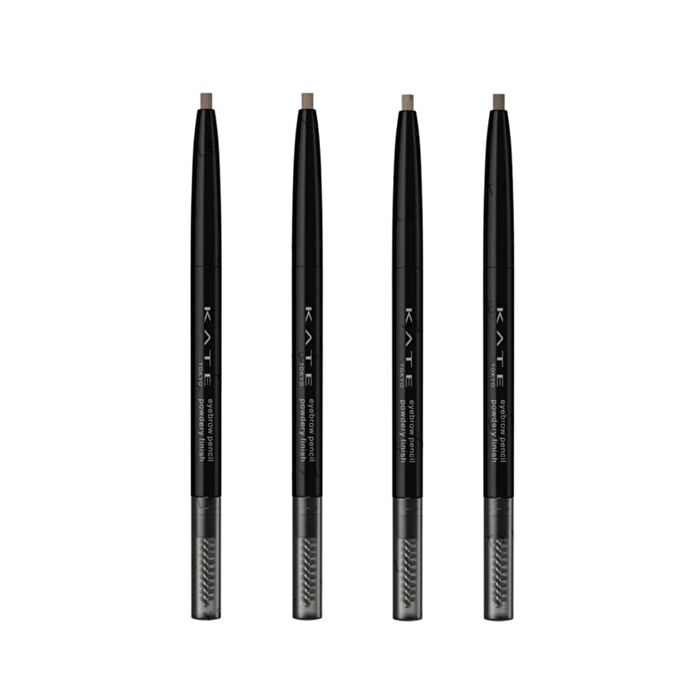 Kate Eyebrow Pencil Powdery Finish - 04 Grayish Brown