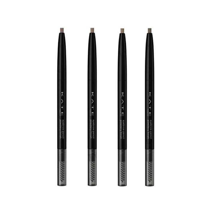 Kate Eyebrow Pencil Powdery Finish - 04 Grayish Brown