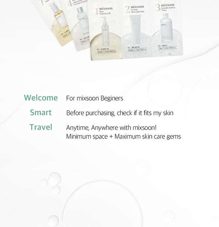 mixsoon 9-Step Trial Kit - 9 pcs