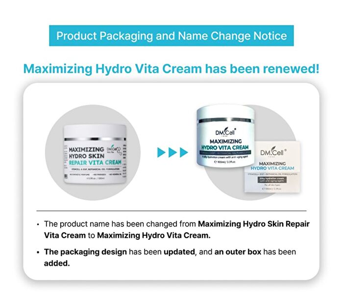 Maximizing Hydro Vita Cream - 100ml