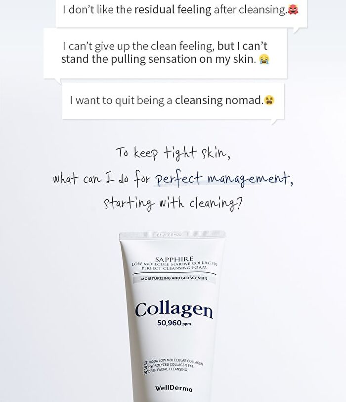 Sapphire Low Molecule Marine Collagen Cleansing Duo Set - 1 Set