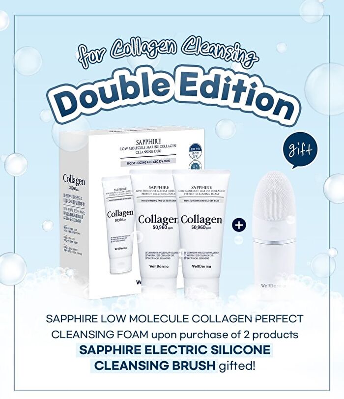 Sapphire Low Molecule Marine Collagen Cleansing Duo Set - 1 Set