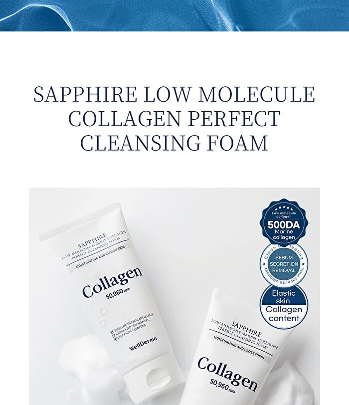 Sapphire Low Molecule Marine Collagen Cleansing Duo Set - 1 Set