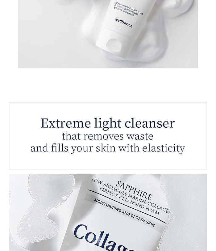 Sapphire Low Molecule Marine Collagen Cleansing Duo Set - 1 Set