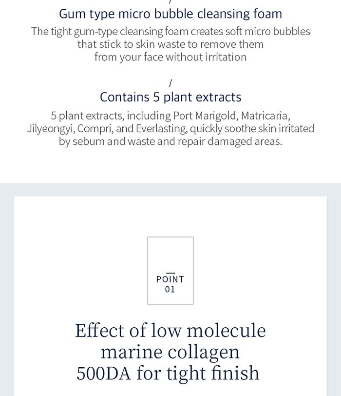 Sapphire Low Molecule Marine Collagen Cleansing Duo Set - 1 Set