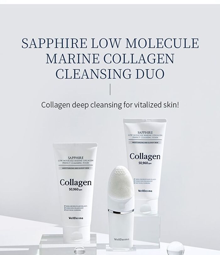 Sapphire Low Molecule Marine Collagen Cleansing Duo Set - 1 Set