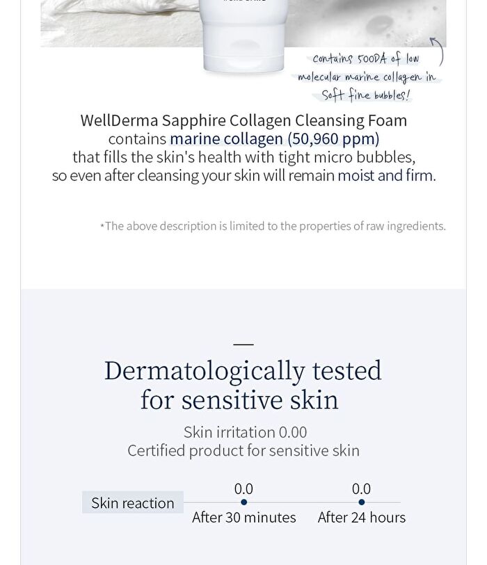 Sapphire Low Molecule Marine Collagen Cleansing Duo Set - 1 Set