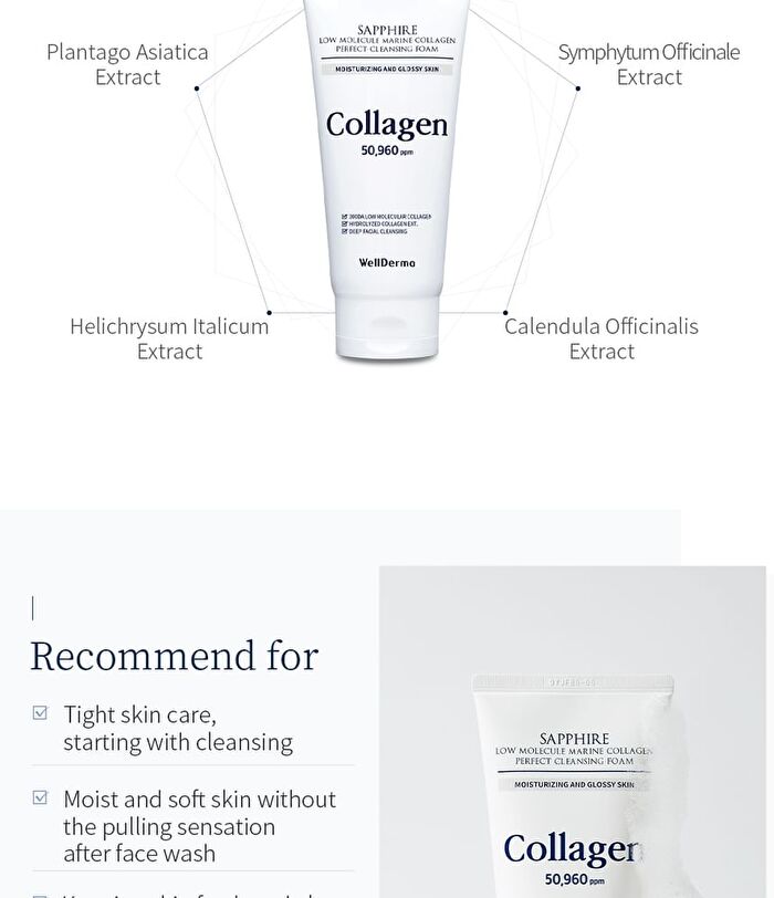 Sapphire Low Molecule Marine Collagen Cleansing Duo Set - 1 Set