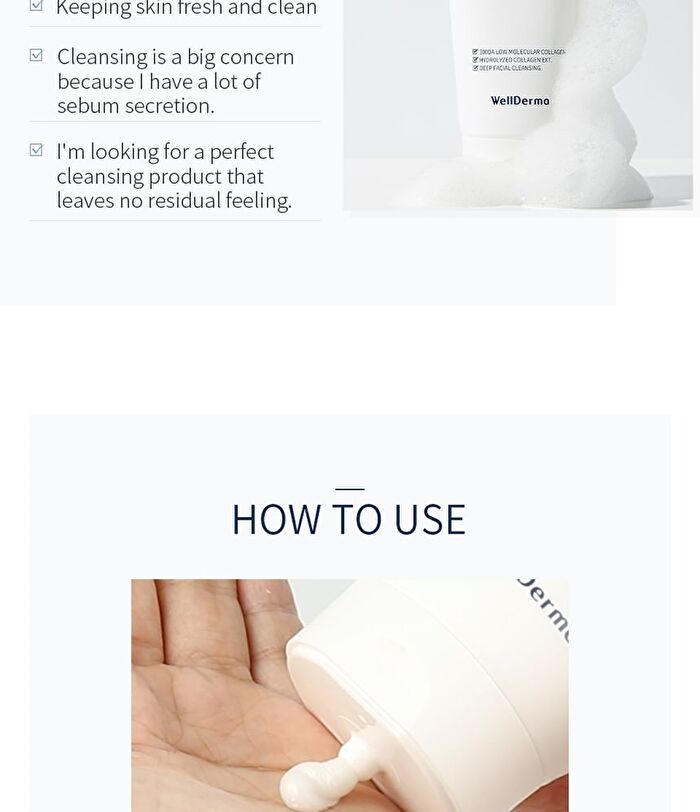 Sapphire Low Molecule Marine Collagen Cleansing Duo Set - 1 Set
