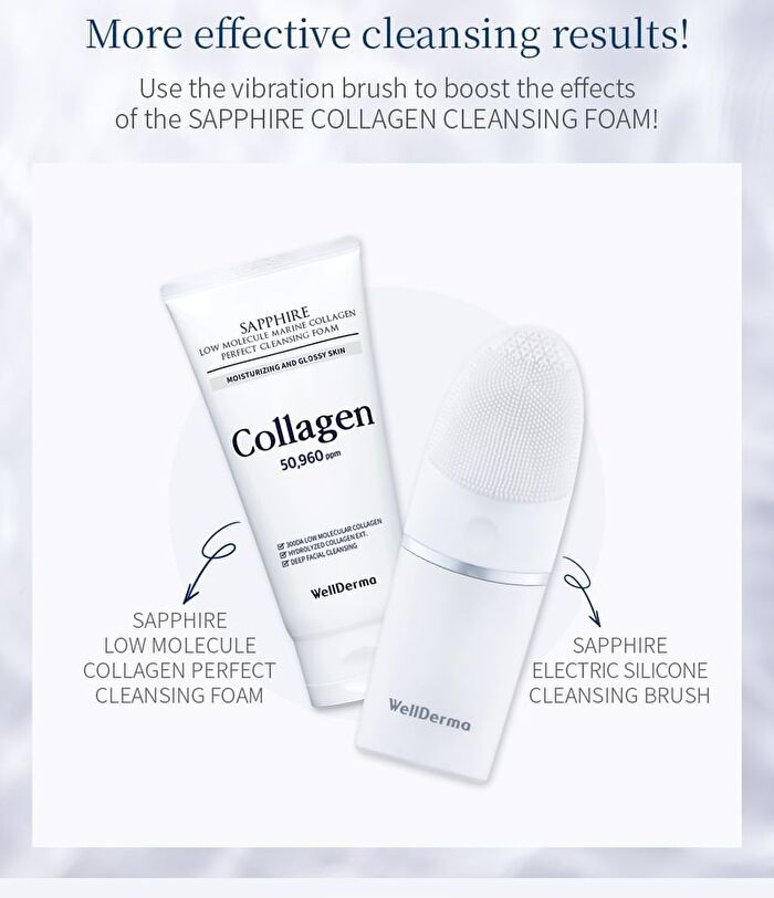 Sapphire Low Molecule Marine Collagen Cleansing Duo Set - 1 Set
