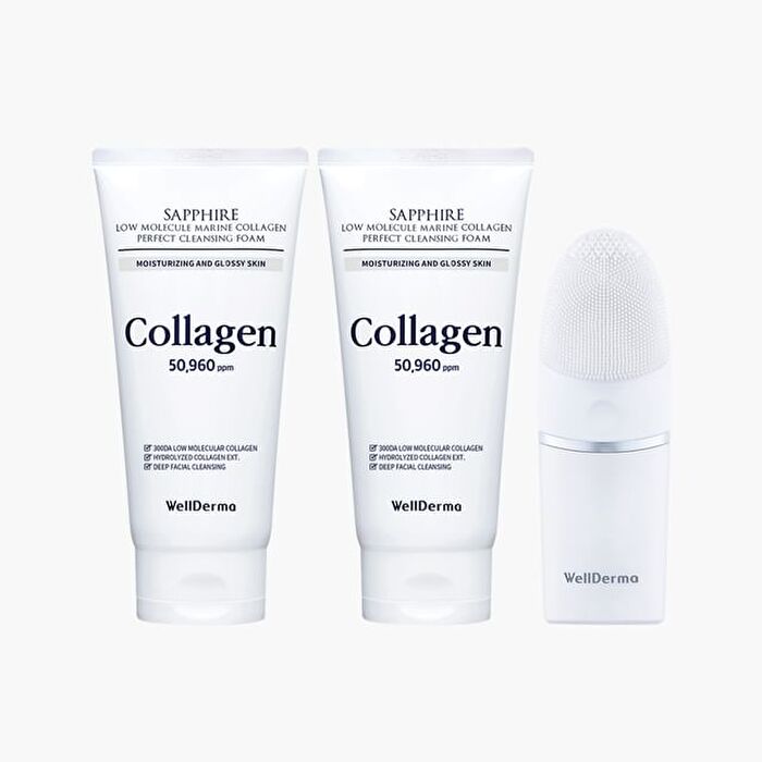 Sapphire Low Molecule Marine Collagen Cleansing Duo Set - 1 Set