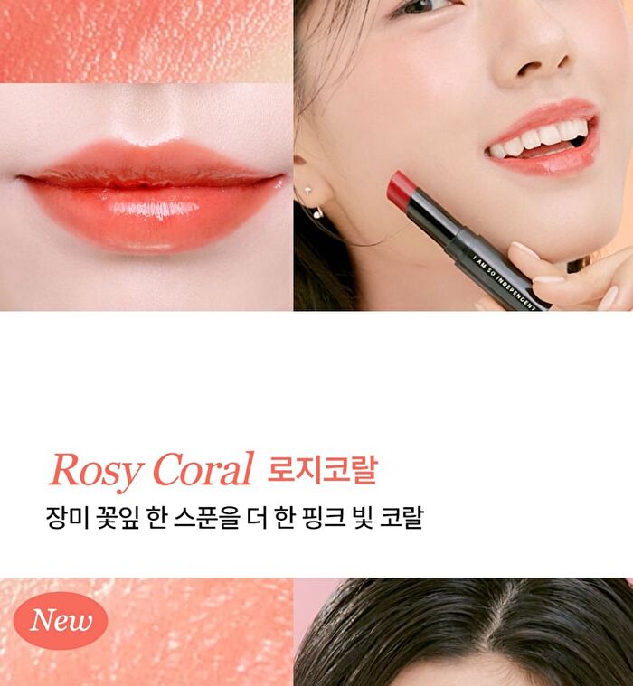 Isoi Lip Treatment Balm - 5 Colors - Rosy Coral